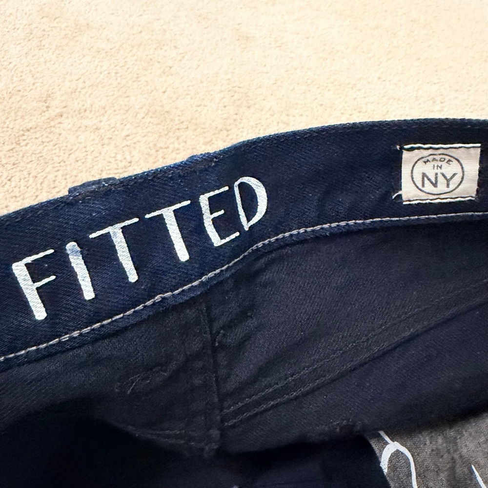 Fitted Underground W15 Greensboro Selvedge Jeans 31 Dark Indigo - Picture 9 of 12